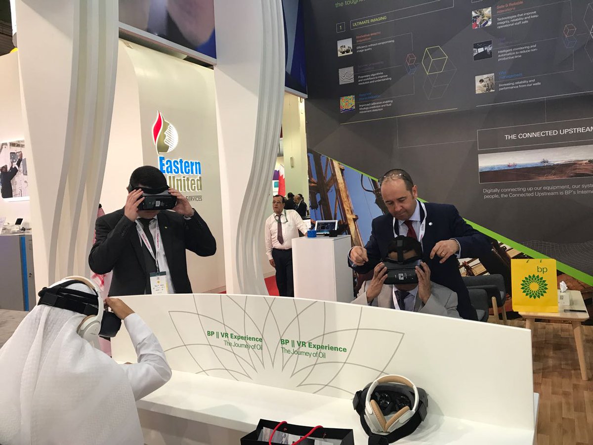 bp_MIddleEast's tweet image. Day 2 at @kogs_kuwait #kogs2017 - stop by stand '6529' to know more about #BP's commitment to Kuwait and experience virtual reality