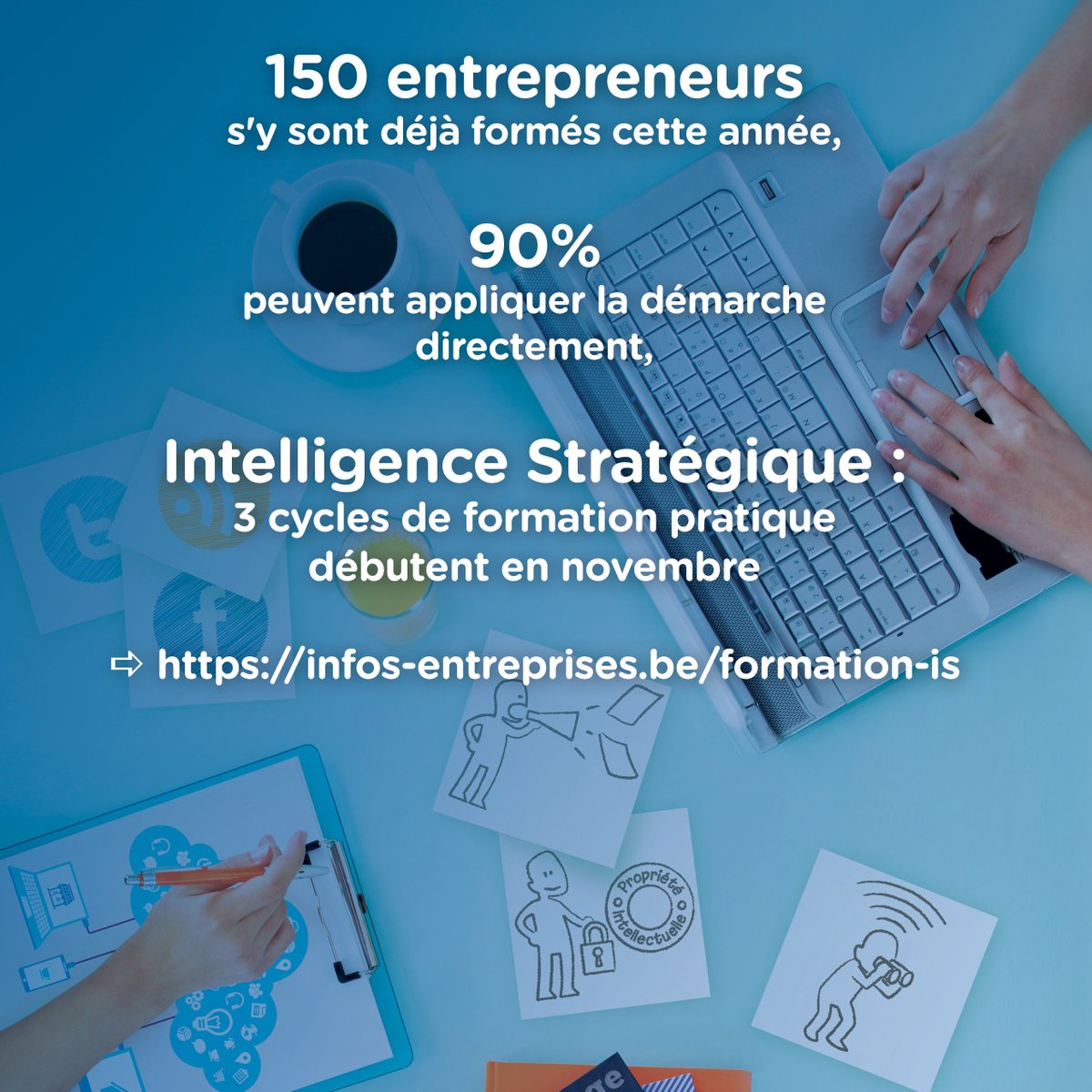 #PME en province de #Hainaut #Namur #Liège ? Ceci est pour vous! Formez-vous aux outils d' #IntelligenceStratégique! infos-entreprises.be/formation-is
