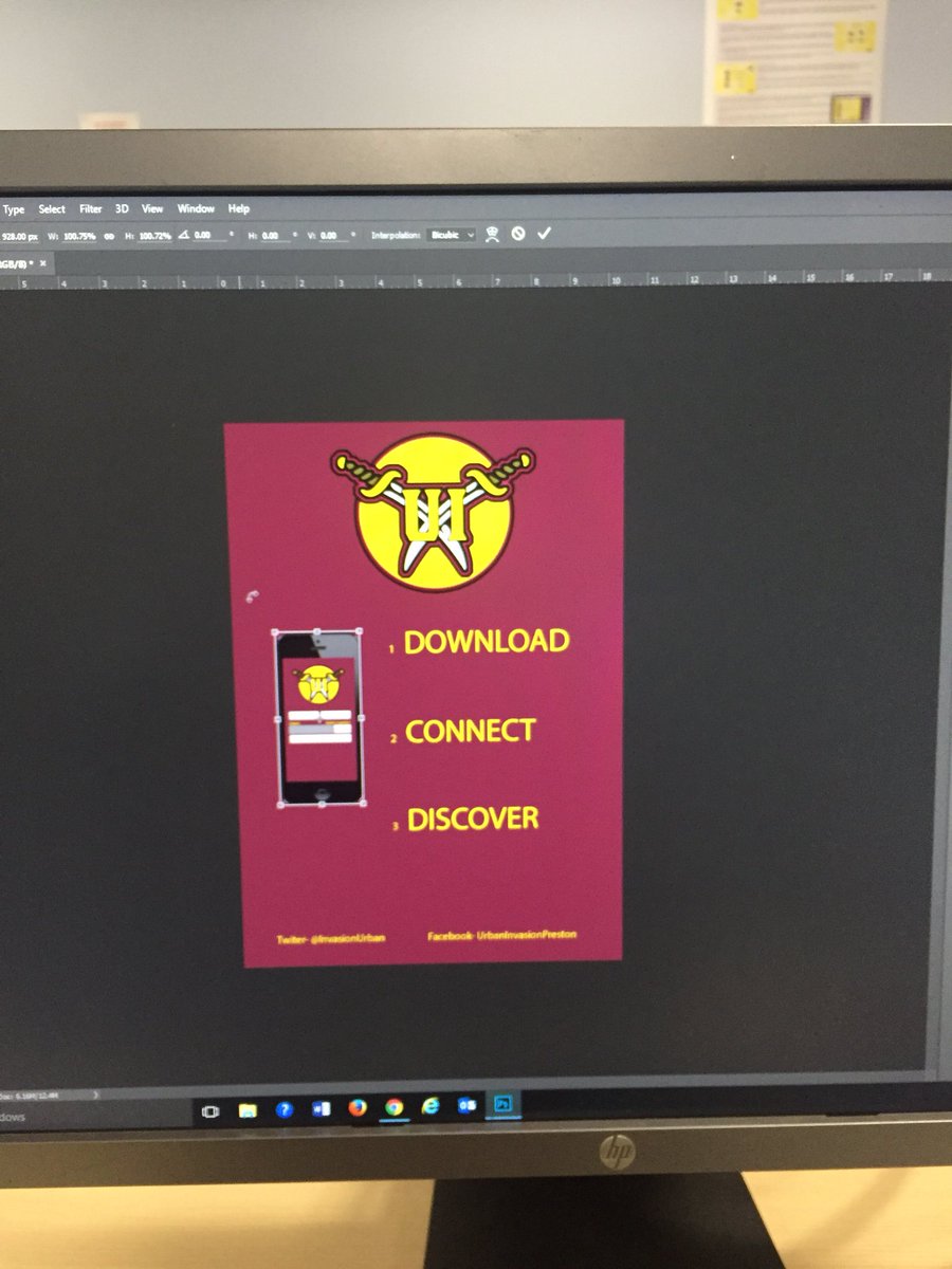 InvasionUrban's tweet photo. Progress on the LEAFLETS #UCLan4wc #lastweek #marketing https://t.co/c5gBvPDRPb
