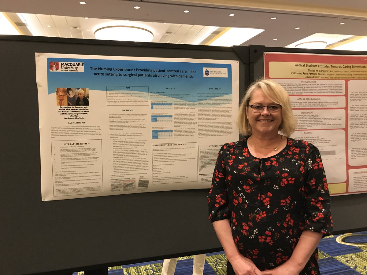 PlanetreeConf's tweet photo. Virginia Armour from Australia #NSWCEC and her poster @PlanetreeConf https://t.co/CEZsFJo6Yz