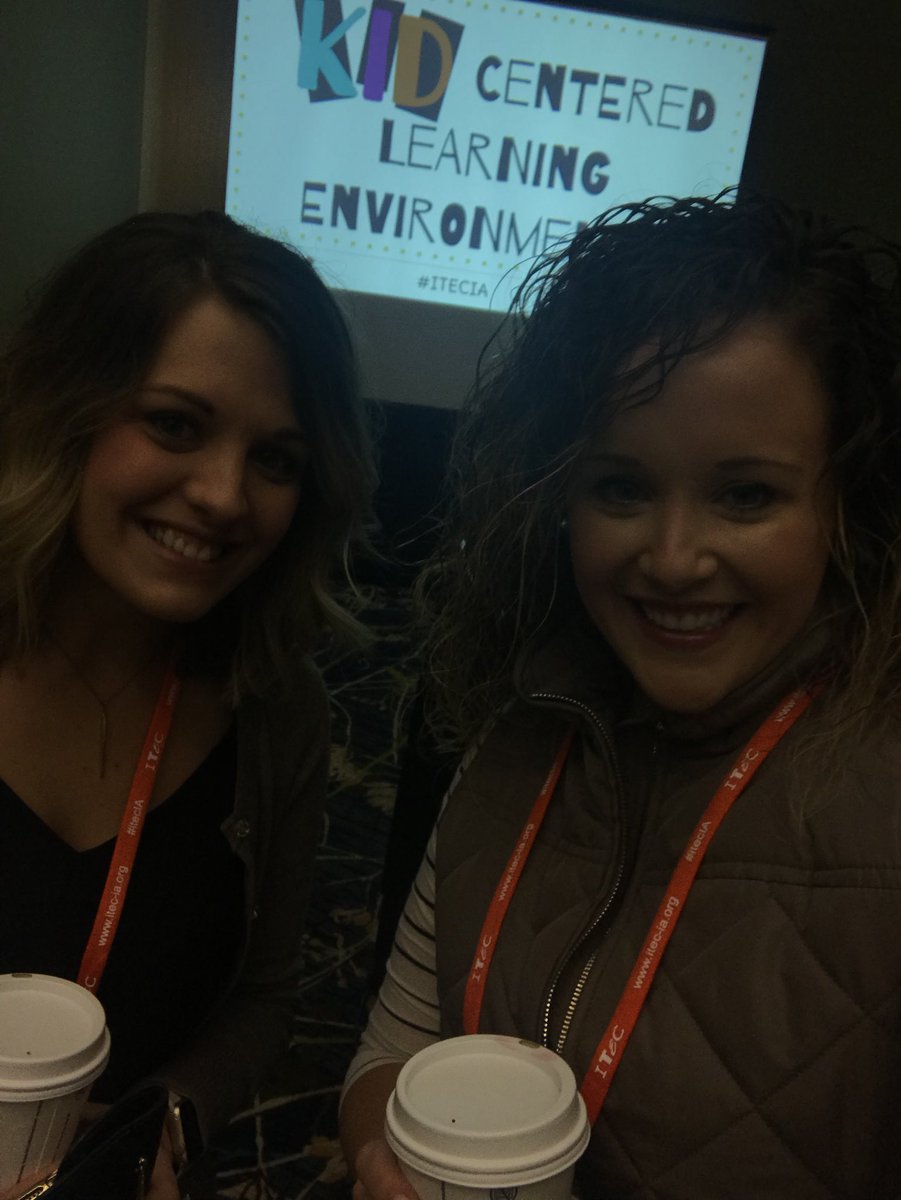 Check out Kid Centered Learning Environments in room 315! #ITECIA