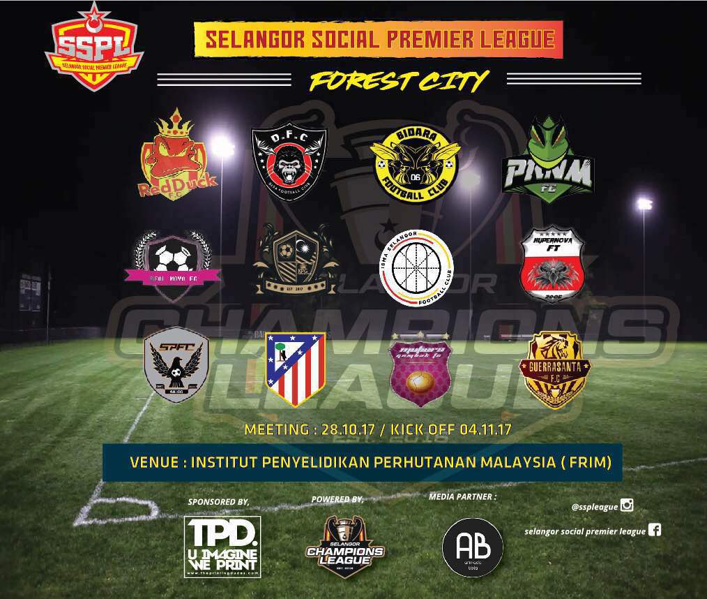 BidaraFC's tweet photo. Bidara FC will competing in new season of Selangor Social Premier League!
All games will be played at FRIM Field, Kepong. #beesmode🐝 https://t.co/sMe1vfV6ky