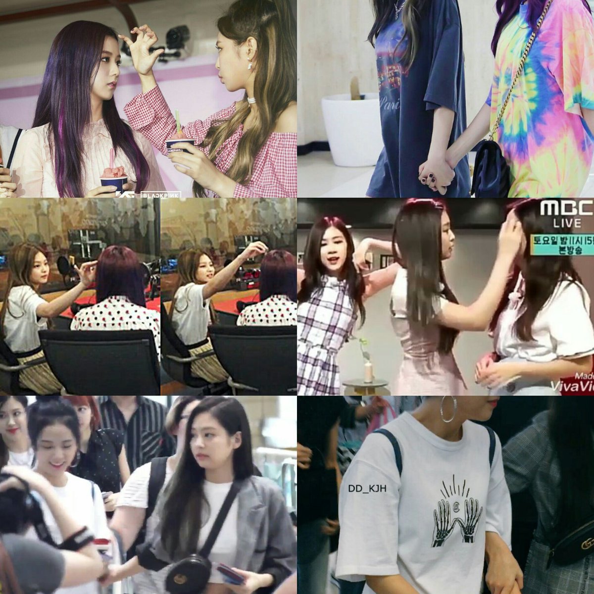 jensooarea's tweet photo. when jisoo said jennie took care her a lot from trainee days until now, it's not a lie #jensoo https://t.co/45qN04Gf5R
