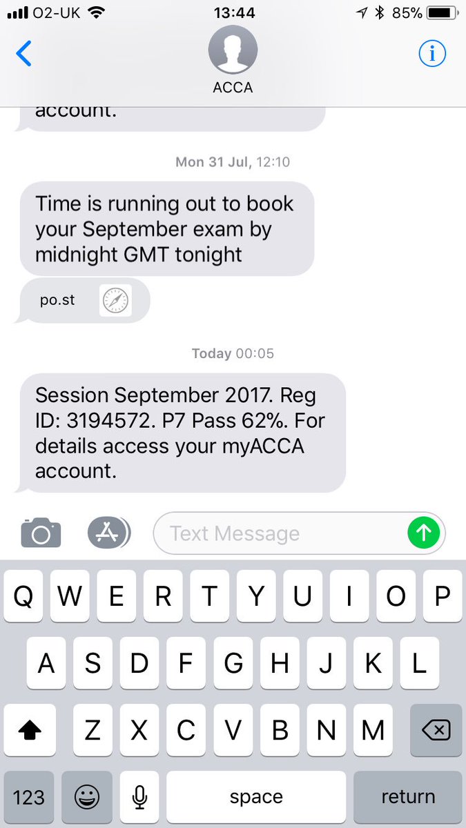 mickyrob7's tweet image. ACCA P7 passed...1 more to go 🙌🏻#ACCAresults #ACCA @ACCA_UK @ACCANews