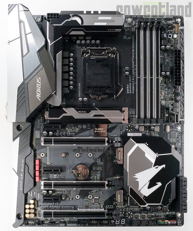 cowcotland's tweet photo. [Cowcotland] Test Carte mère #Gigabyte #AORUS #Z370 #Gaming7 https://t.co/iHWvK1FyCf https://t.co/ys9xjxHs81