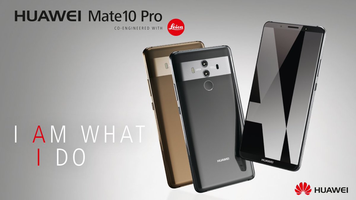 HuaweiMobileNL's tweet image. Maak kennis met de nieuwe #HuaweiMate10Pro, de eerste smartphone die dankzij #AI met je meedenkt​! We geven er een weg! #RetweetenWin