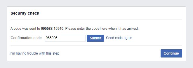 rakeshjain1980's tweet photo. @facebook Getting issues via Security Check? I tried to submit code received from mobile, but unable to login my FB account. Please suggest? https://t.co/V9UjA4aOLm