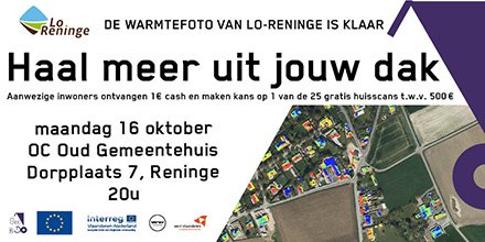 wvi_'s tweet photo. 16/10 #Lo-Reninge maakt zich op voor #voorstelling #warmtefoto! Aanwezige inwoners halen vanavond meer uit hun dak dankzij #interreg @See2Do https://t.co/BZxLjurmGk