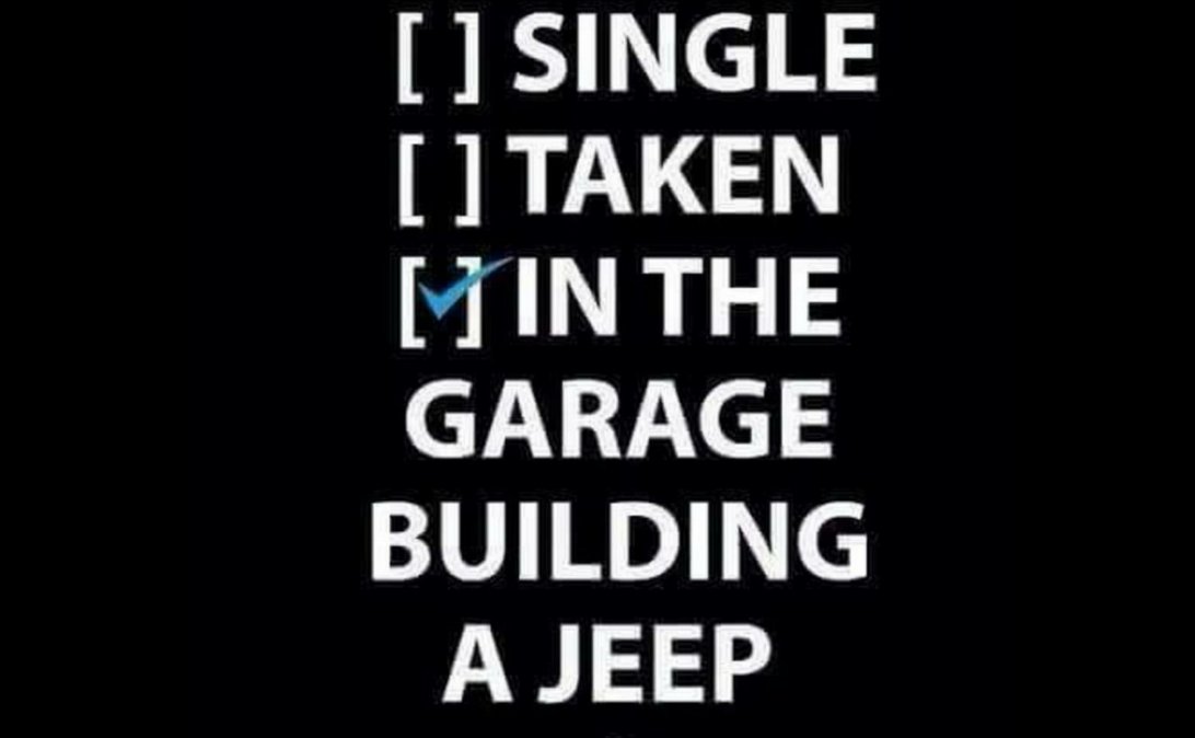 JeepsiesBlog's tweet photo. Retweet if you know the feeling. #Jeep #JeepLife #HandMeThat #TheStruggleIsReal #JeepGirls #JeepGuys https://t.co/aFbHkrly3m