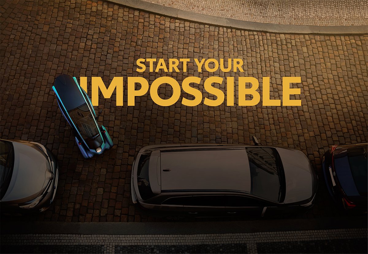 ToyotaMotorCorp's tweet photo. Toward freedom of mobility for all, #StartYourImpossible launches today. Let’s meet this challenge together!  https://t.co/3ee4UuCUIQ https://t.co/6TWA7ukgKI
