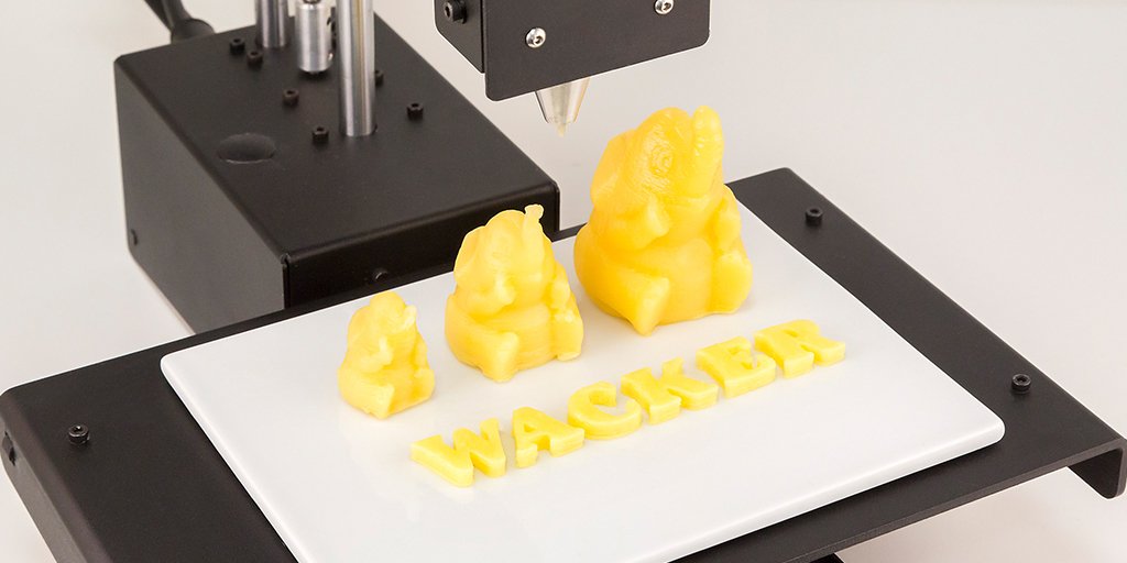 wackerchemie's tweet photo. #3DPrinting with #ChewingGum? Discover #CAPIVA® 3D! https://t.co/xG21O1bksT #QualityOfLifeChallenge https://t.co/ou1gnEhz5E