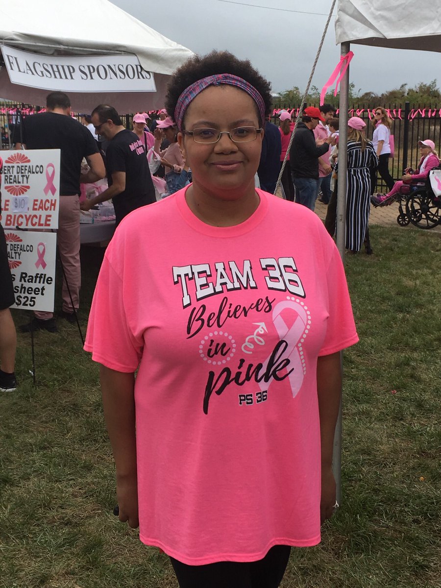 SSherylyn's tweet photo. #stridesUFT Mauri mom of Anakin, daughter of Sherry Bailey retired teacher and survivor! @si_uft @Roe826 https://t.co/6mdpwTe66V