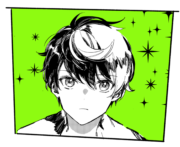 手癖でよく描くかんじの子 