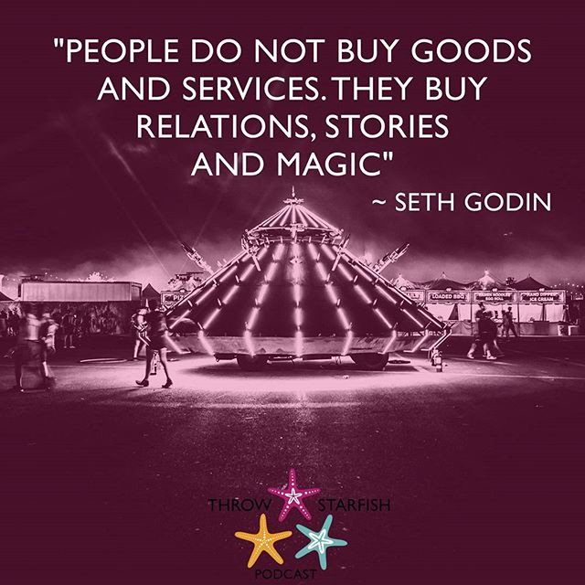 SomethingMerry's tweet image. Reposting @throwstarfish:
"PEOPLE DO NOT BUY GOODS AND SERVICES. THEY BUY RELATIONS, STORIES AND MAGIC" ~ #SethGodin
Check out our latest