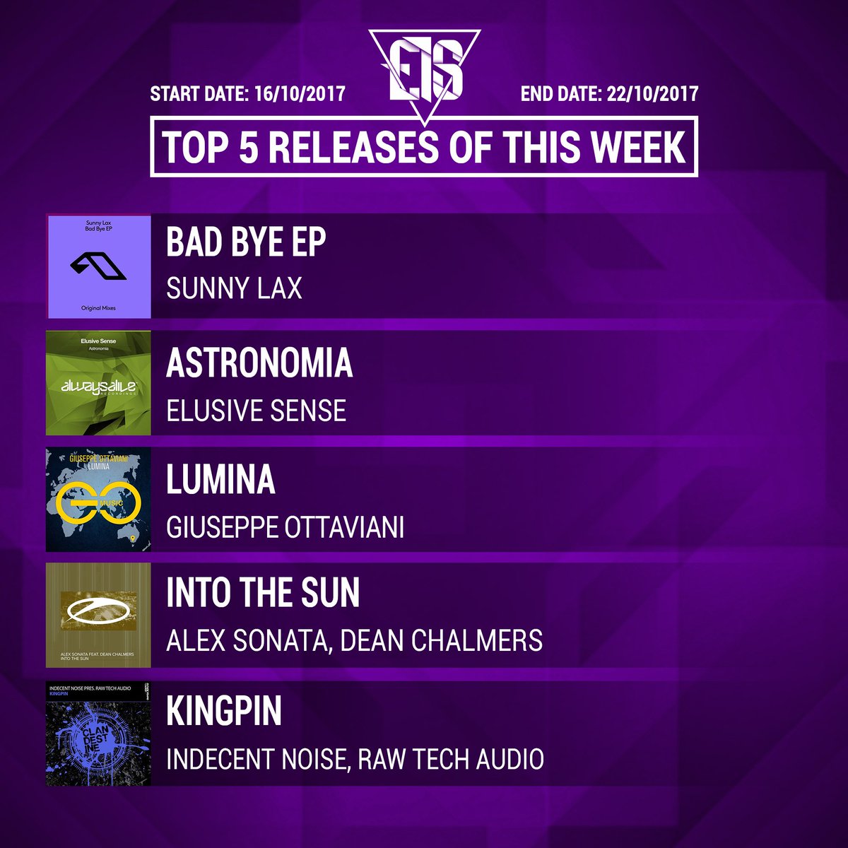 AnjunafamilyEG's tweet photo. Vote for your favorite track of this week!
the voting will end at 22 of October.

#TranceFamily 
#ETSReleaseOfTheWeek
#EgyTS https://t.co/5PzmUj7Qtn