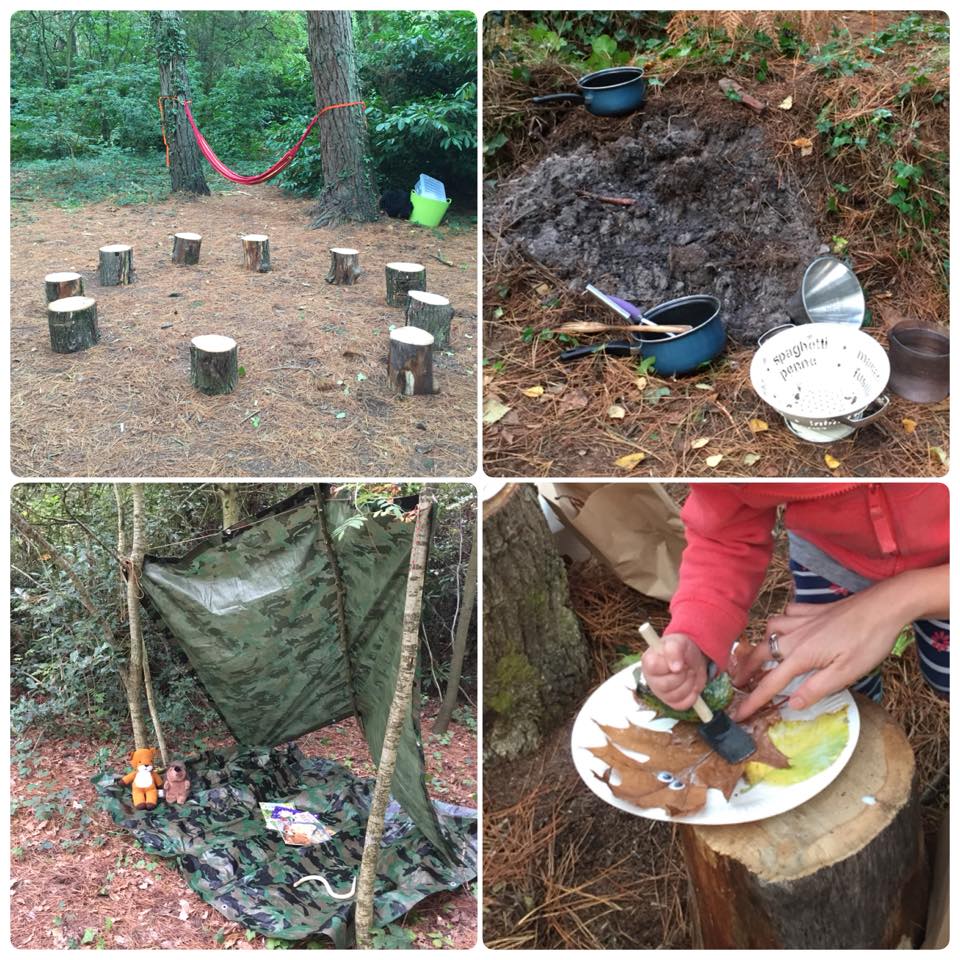 dorsetwildexpl's tweet photo. Our first Toddler Forest School started today in Poole! #ForestSchool #outdoors #mudkitchen #logcircle #den #nature #woods #Dorset #leaf https://t.co/qlx09QGv8R