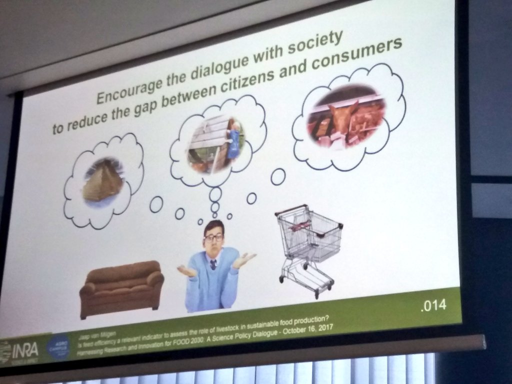 COPACOGECA's tweet photo. Great presentation the role of #livestock in 🔃 #Bioeconomy &amp; encouraging dialog with consumers at #Food2030eu - simply #livestockcounts 🐖🐄🐐🐔 https://t.co/F7NhCJ0hpD