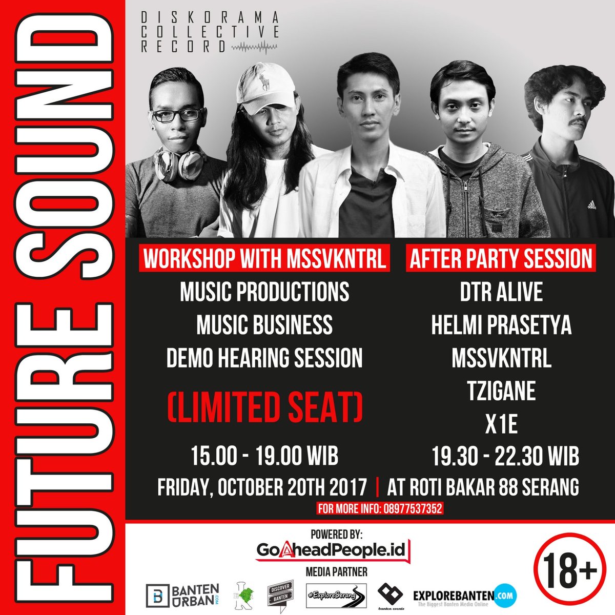 This Friday, it's gonna be great! 

#Diskoramacollective 
#Goaheadpeopleid