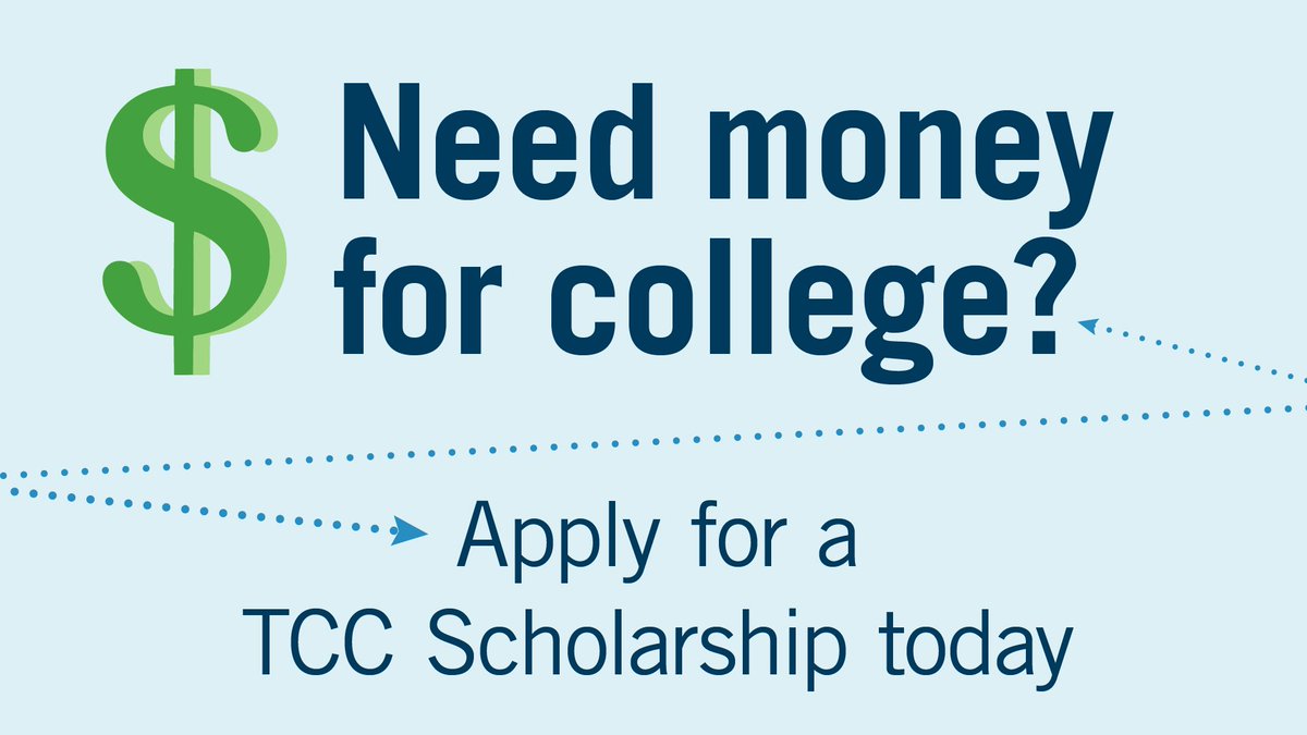 Scholarship applications for Spring 2018 are now open! Apply today! tcc.edu/scholarships