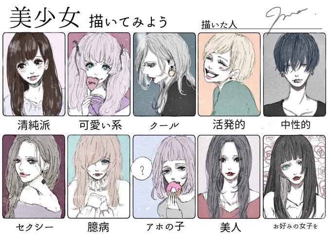 Konomin さん がハッシュタグ 美少女描いてみよう をつけたツイート一覧 1 Whotwi グラフィカルtwitter分析 Konomin さん がハッシュタグ 美少女描いてみよう をつけたツイート一覧 1 Whotwi グラフィカルtwitter分析