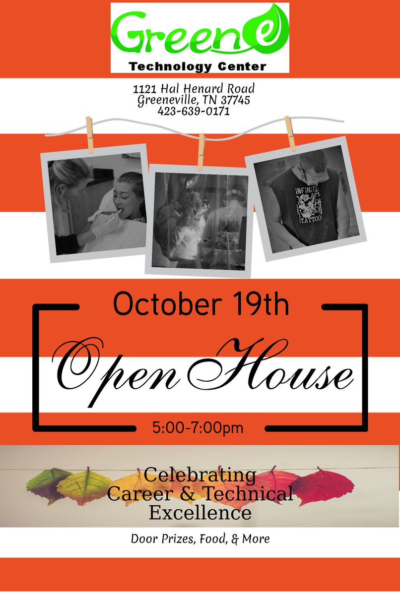 OPENHOUSE  Drop by &amp; Visit with us! FAFSA Frenzy! Learn more about JOB opportunities in our community! Visit 12 Programs Thurs Oct 19 5-7pm