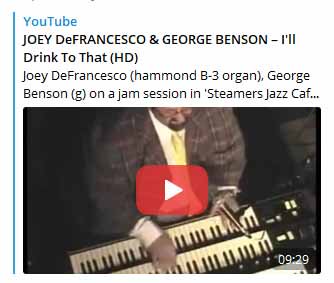 Motionsoundamps's tweet photo. Joey DeFrancesco - George Benson: “I'll Drink To That“
#MotionSound #Keyboard #Artists #JoeyDefrancesco
https://t.co/LNaviIBtnJ https://t.co/JeNJDXYOKI