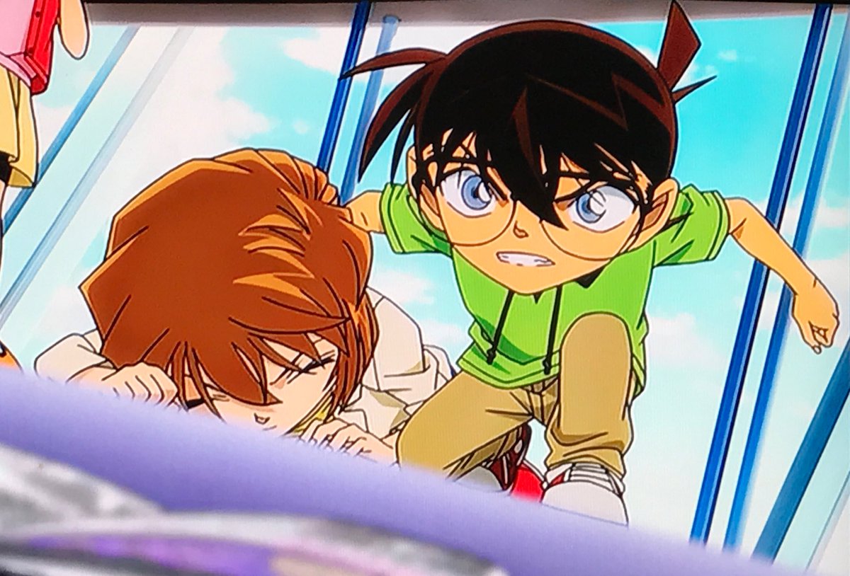 コ哀シーンを振り返ろう！】 突然の狙撃に真っ先に哀ちゃんを庇う