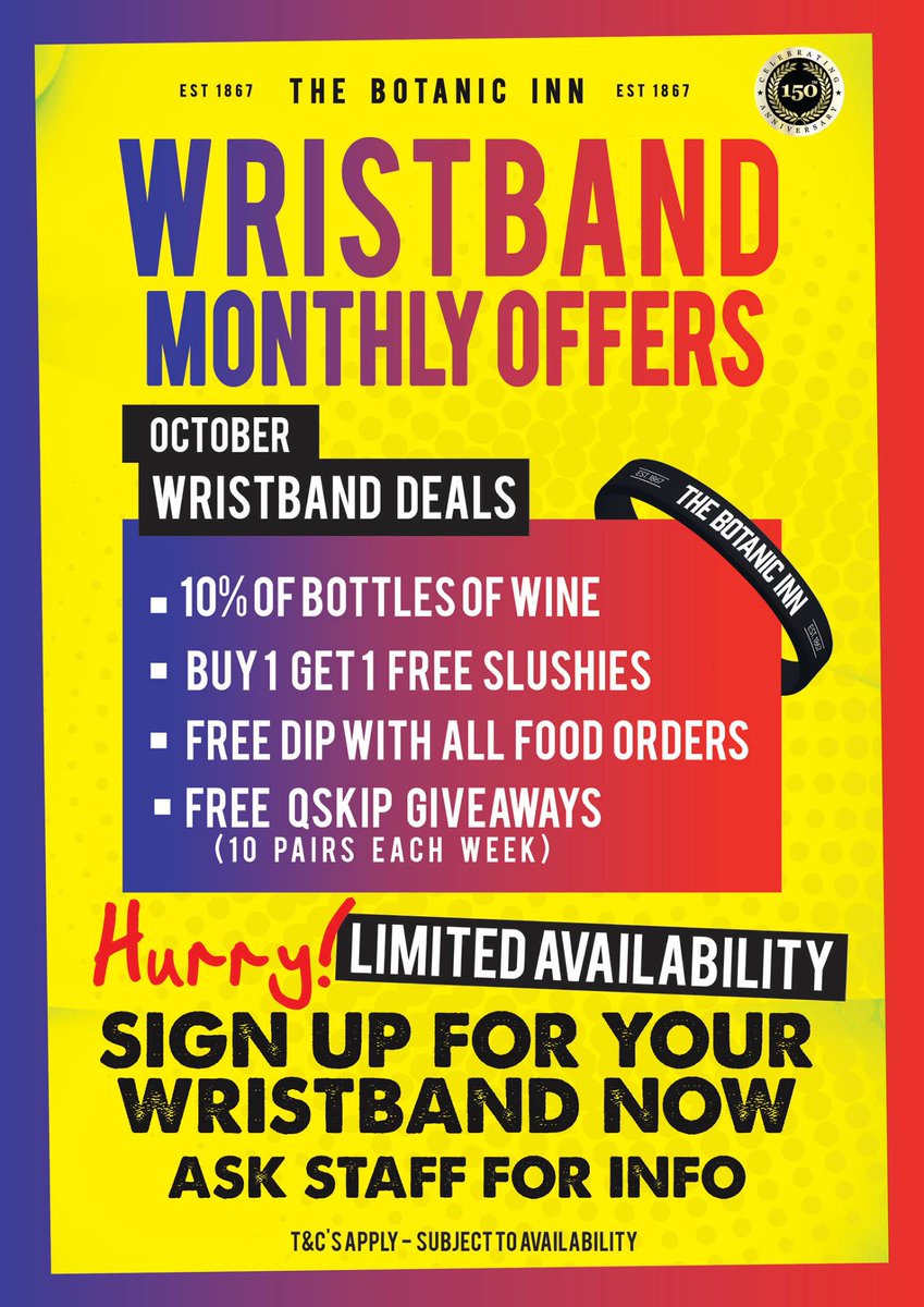 BotanicInn's tweet photo. ‼️ Bot Wristband Deals - OCTOBER ‼️

#TheBot #LittleBots https://t.co/CdTtRYoC6a