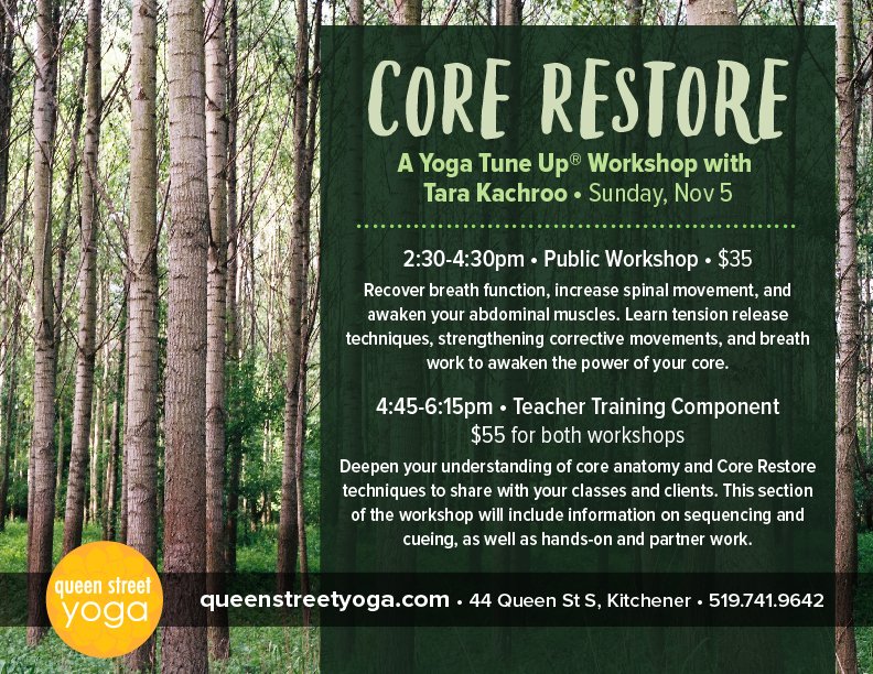 thebranchesyoga's tweet photo. Join our 2-part #CoreRestore workshop to learn techniques to relieve tension and awaken breath function in the body. https://t.co/cod6OOUEYx https://t.co/IPD00HGr5T