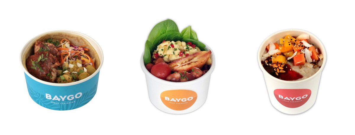 Melanmagazine's tweet photo. The way to go is #BAYGO: New #Caribbean takeaway launches in the city of London 😋 https://t.co/6Umxa8fOL4