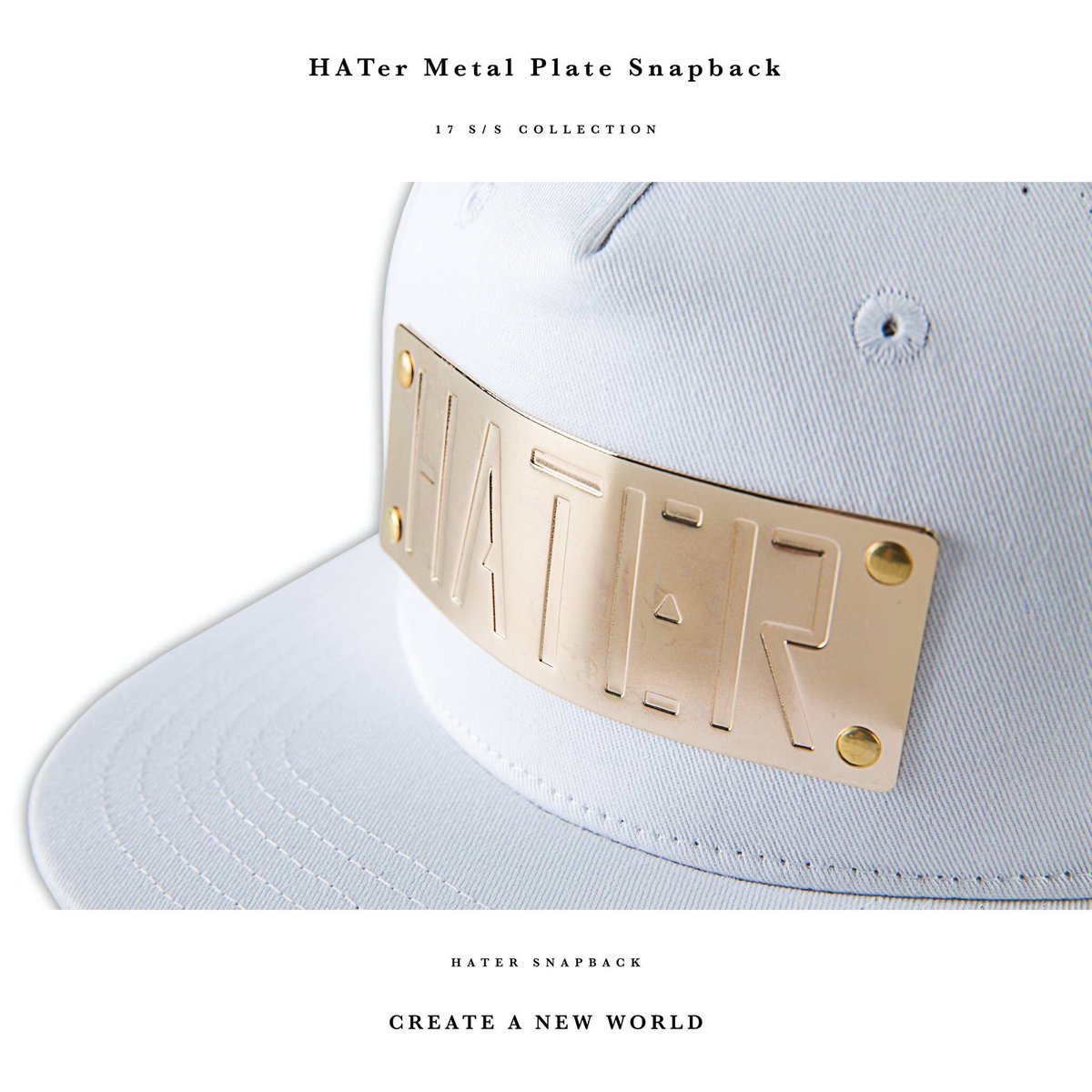 hatersnapback's tweet photo. HATer Metal Plate Snapback https://t.co/jjoRrv2nHj