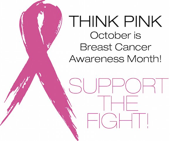 We are raising donations for #BreastCancerAwarenessMonth our front desk can accept your cash donations.