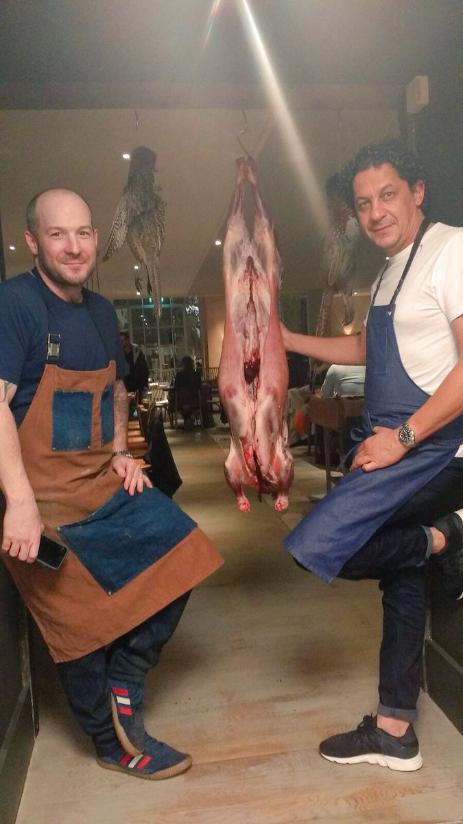 gbchefs's tweet photo. Here with @francescocook and @frontlinechef #wildtable2017 @radici_n1 @ACF_UK https://t.co/wVZ4NbEsAR