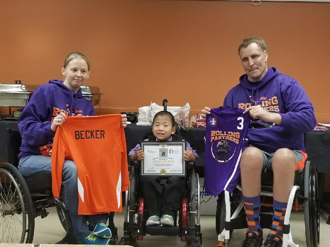 PanthersRolling's tweet photo. Meet your #RollingPanthers from #SportAbilityofIowa
Prep Wheelchair Basketball team in #NWBA https://t.co/tZzFU8IUh6