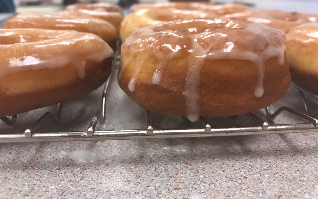#bchs100daysofart theme today is "clothing" these doughnuts are enrobed in glaze. <a href="/BrooksCompHS/">BCHS</a> <a href="/GPSD6/">Grasslands Schools</a>