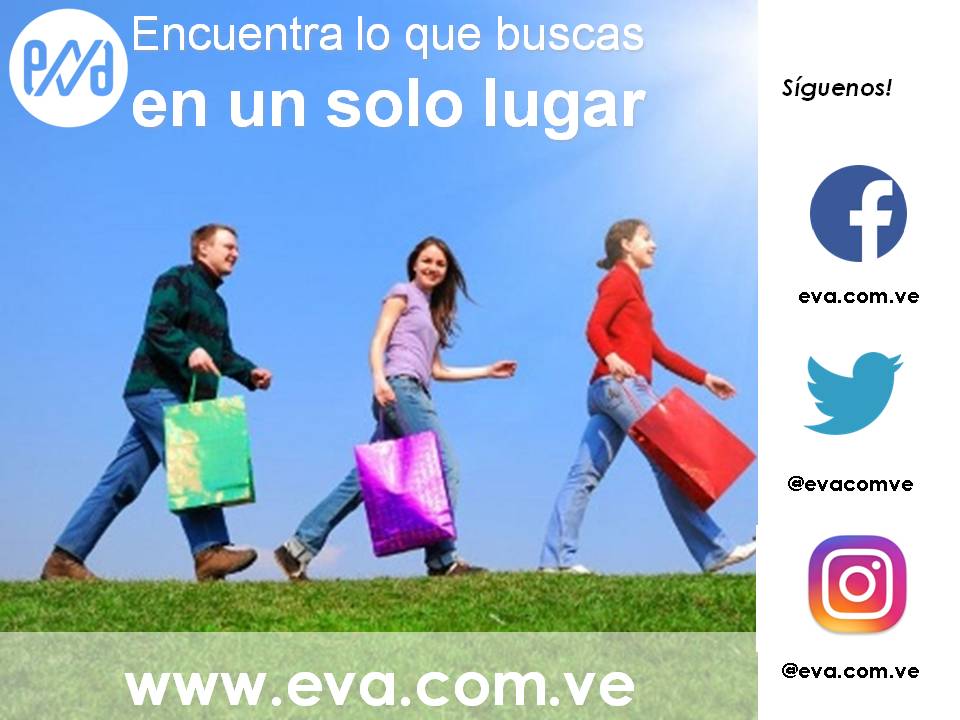 Deseas publicar tus productos o servicios. #Eva es la plataforma más novedosa en #Venezuela para vender y publicar. Visita nuestra página.