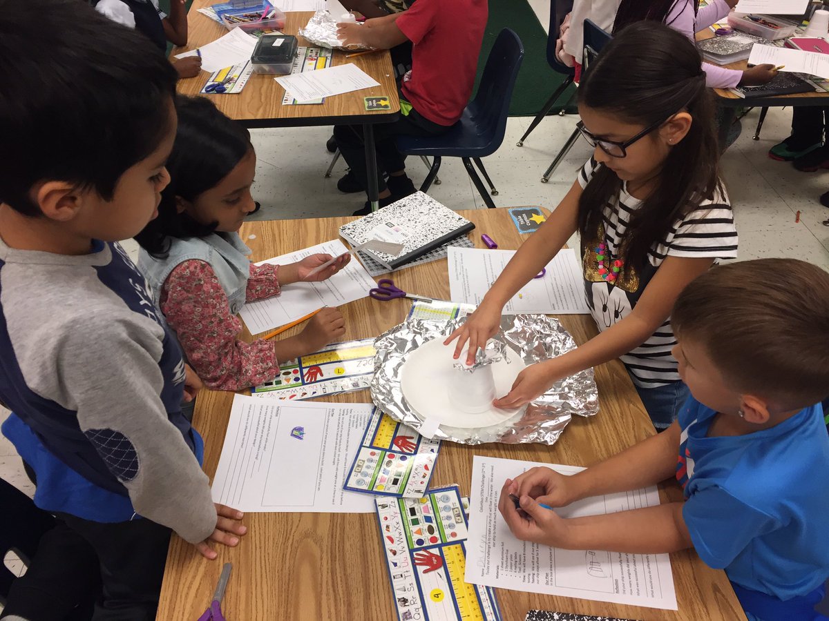 kwoninsecond's tweet photo. Although a couple days late...STEM Friday was a blast! Can you believe each of our boats held more than 100 bear passengers?! https://t.co/NoIffykcU6