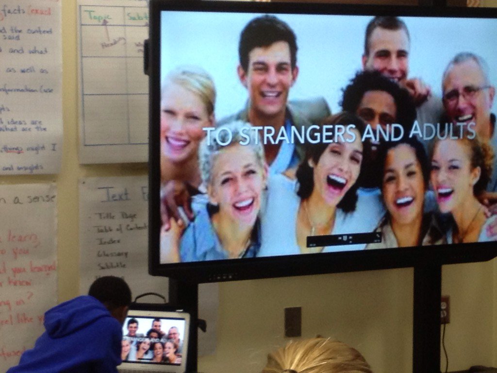 k8burton's tweet photo. #BurSt18 sharing their top 3 values through their identity projects #TrinityLearns https://t.co/AtRrhNjyvW