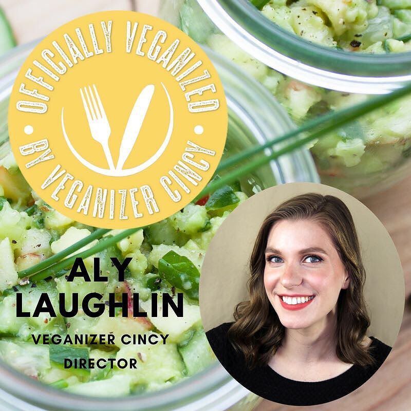 veganizerpdx's tweet photo. The newest chapter of @theveganizers: @veganizercincy lead by Aly Laughlin of @theveganspy! 💛 Tell your Cincinnati… https://t.co/UUbShNvKKu https://t.co/NaNwTMlIKV
