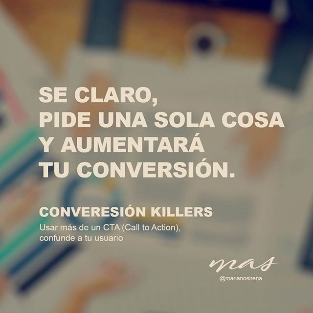 soygeekguy's tweet photo. Se claro, pide una sola cosa y aumentará tu #conversion, evita los #conversionkillers, usar más de un call to action https://t.co/1mrHG1SCwK