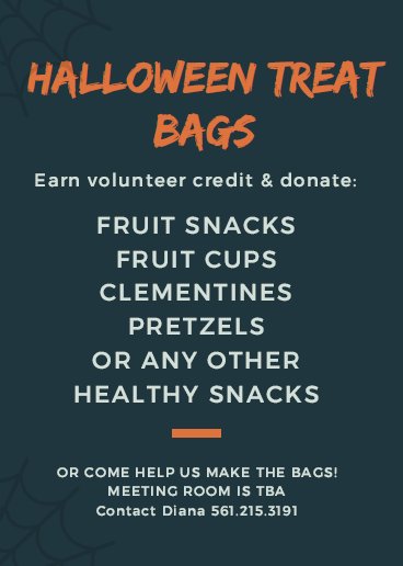 H4HUSF's tweet photo. Check out what we're up to this month! Help donate new socks for Socktober &amp; make treat bags for the children and teens at Metropolitan Min. https://t.co/dKUStJACA1