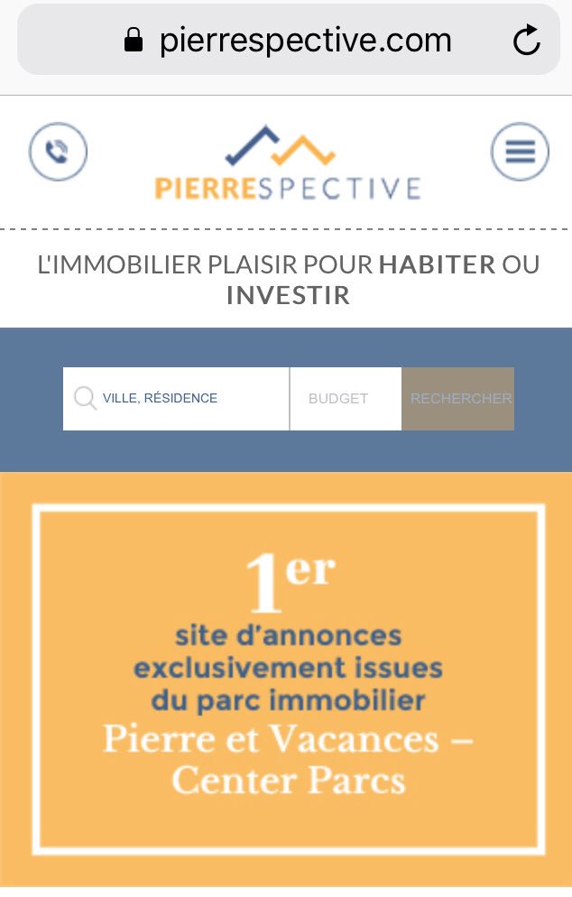 Trouvez votre appartement idéal en visitant notre site: pierrespective.com