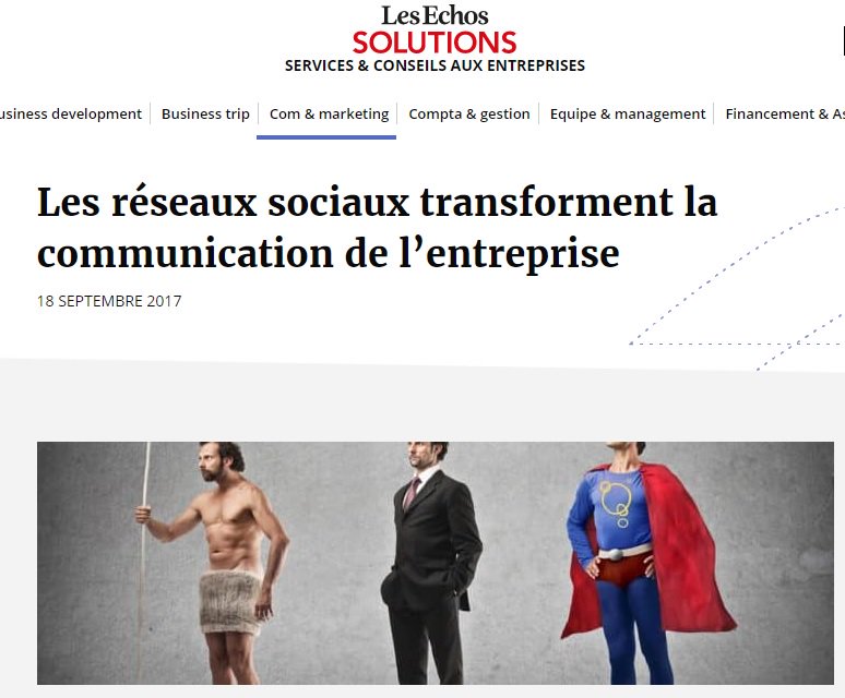 Les #RéseauxSociaux transforment la communication de l’entreprise (<a href="/Echos_Solutions/">Les Echos Solutions</a> <a href="/ReseauGebs/">GEBS</a>) #transfonum albanjarry.com/2017/09/18/les…