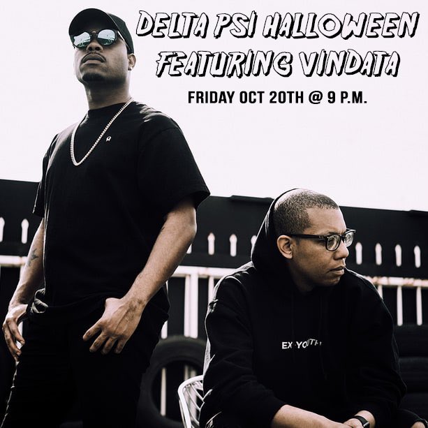 deltapsiolemiss's tweet photo. Vindata is stopping by the house on Friday to kickoff LSU weekend 🔥

DOORS: 9 P.M. 
Costumes welcome 👻 https://t.co/Valosj88CP