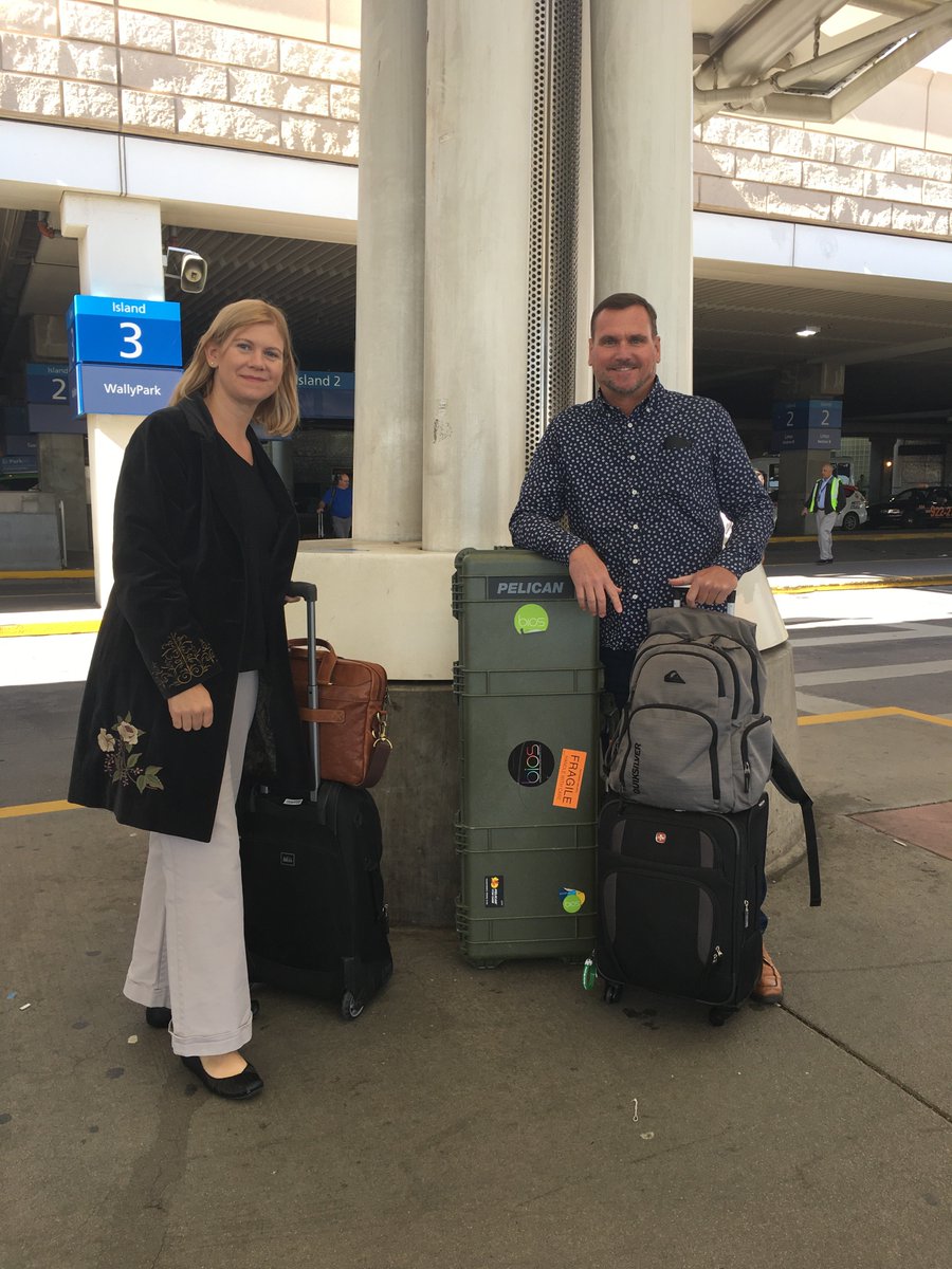BIOSLIGHTINGLED's tweet photo. Neil Yorio and Rebecca Knight are taking over Denver! Come find us at the HortLightConf & CannabisSustainSymp #flowerwithLED #science #team https://t.co/b08dDKd9GI