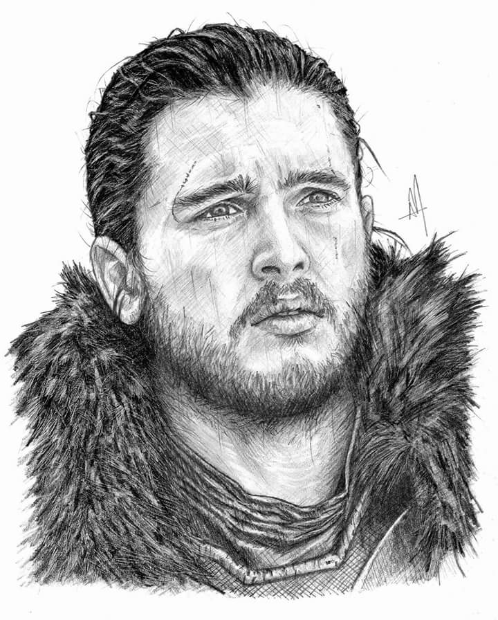am_illustra's tweet photo. “The long night is coming and the dead come with it.” - Kit Harington as Jon Snow from the @HBO television series @GameOfThrones #got #art https://t.co/9G6MLImNX2