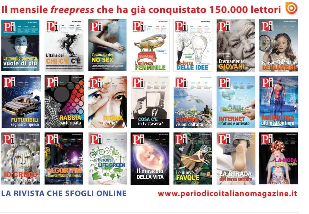 GaetanoMassimoM's tweet photo. Se cercate una lettura nuova, un punto di vista diverso. Se ne sono già accorti in tanti. #periodicoitalianomagazine #pim https://t.co/6SXJhyEMN8
