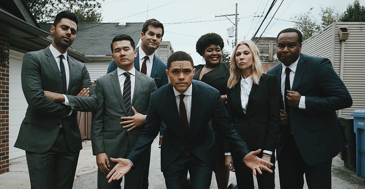 TheDailyShow's tweet photo. Squad's ready for #DailyShowChicago week! https://t.co/n1pqxxu92h