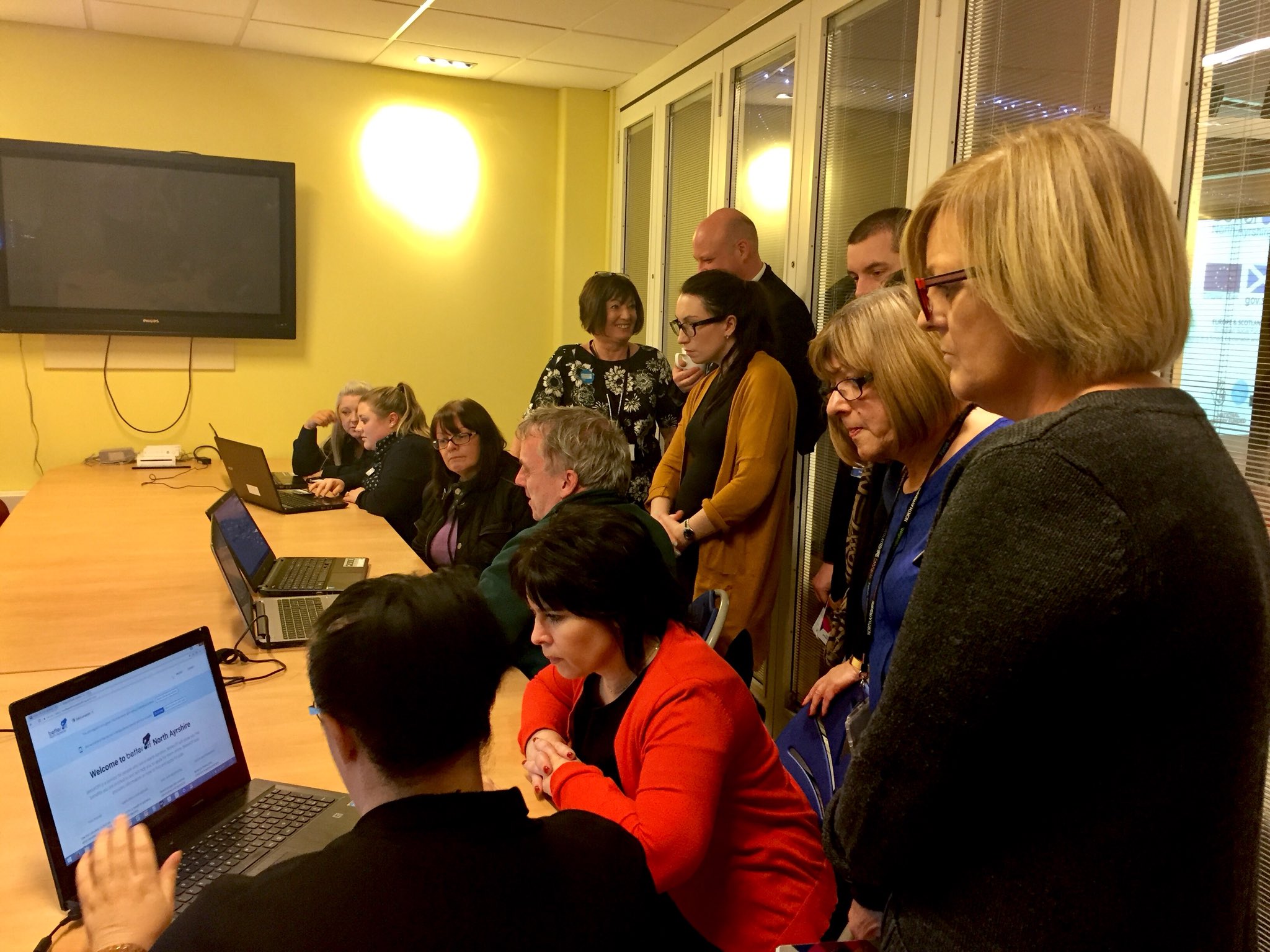 North Ayrshire on Twitter "Training session on the new Better Off