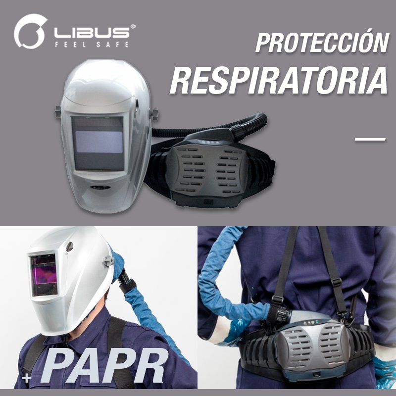 Libusfeelsafe's tweet photo. #ProteccionRespiratoria PAPR
#Libus #FeelSafe #FeelProfessional #FeelLibus #Seguridad #SeguridadIndustrial
https://t.co/ZiXp9zvVk6 https://t.co/7W93x8UO3h